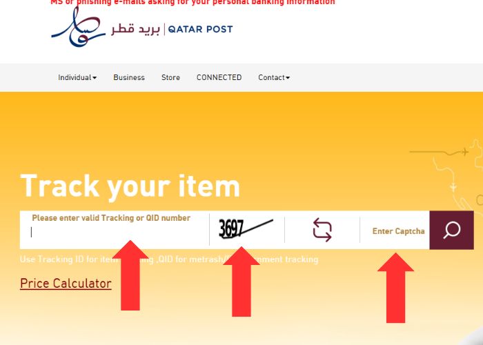 Check Qatar Post Tracking