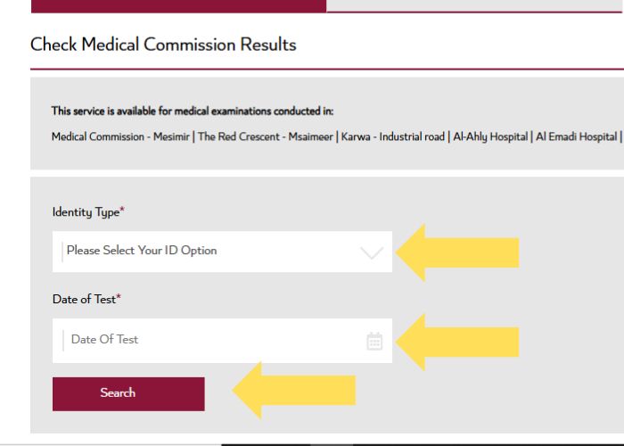 Visa Medical Report Check Online